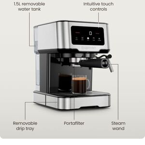 Chefman Stainless Steel Espresso Machine